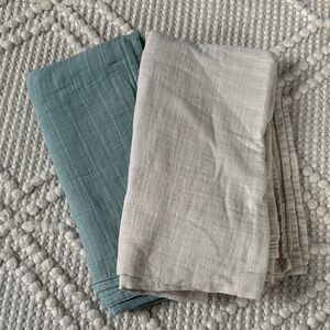 Mushie 100% Organic Cotton Baby Swaddles Bundle